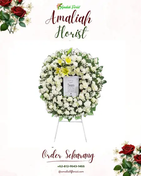 Krans Bunga Duka Tambung